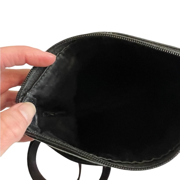 Coach Black Pebbled Leather Crossbody Bag - Picture 12 of 16